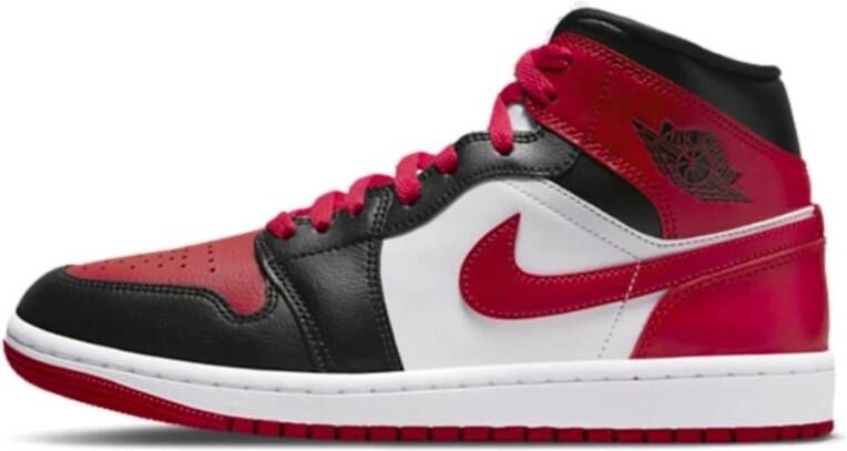 Jordan Wmns Air 1 Mid Black Gym Red White Schoenmaat 37 1 2 Sneakers BQ6472 079