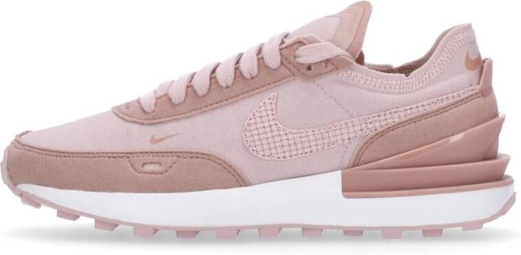 Nike Waffle One Sneakers Pink Dames