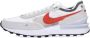 Nike Waffle One Lage Sneaker Wit Rood Multicolor Heren - Thumbnail 1