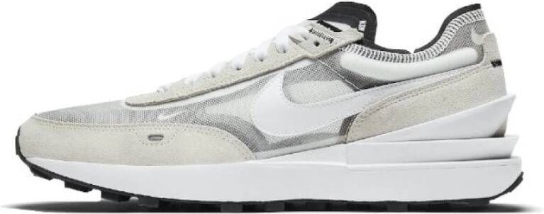 Nike Waffle One Fashion sneakers Schoenen summit white white black orange maat: 47.5 beschikbare maaten:47.5