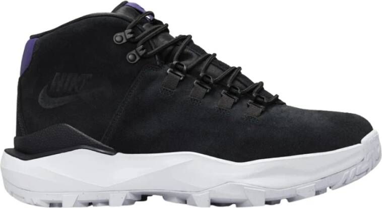 Nike Waterdichte Sneakers Zwart Wit-Court Paars