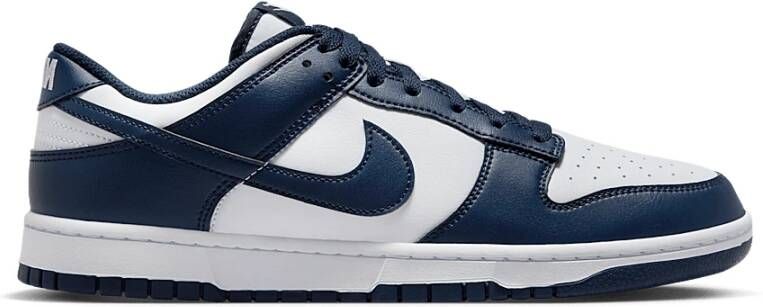 Nike Sneakers Dunk Low White Midnight Navy - Foto 1