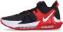 Nike Witness VII Basketbalschoen Zwart Wit Rood Black Heren - Thumbnail 1