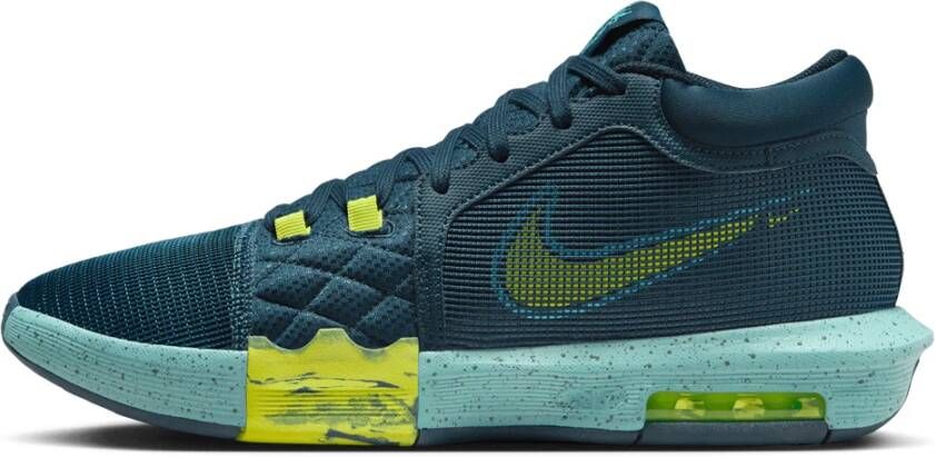 Nike LeBron Witness 8 basketbalschoenen Blauw