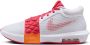 Nike LeBron Heren Schoenen Wit Maat: 42.5 Mesh Synthetisch Foot Locker - Thumbnail 1