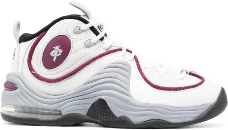 Nike Wit Rosewood Air Penny II Sneakers White Dames