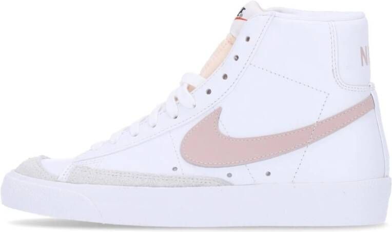 Nike Wmns Blazer Mid Basketball Schoenen white pink oxford black summit white maat: 36.5 beschikbare maaten:38.5 39 40.5 36.5 42 - Foto 9