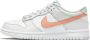 Nike Witte Bone Peach Aqua Sneakers Grijs Dames - Thumbnail 1