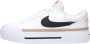 Nike Legacy Lift Lage Sneaker Wit Zwart Oranje White Dames - Thumbnail 10