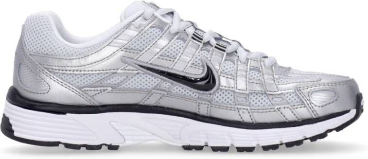 Nike P-6000 White Metallic Silver Pure Platinum Black- Dames White Metallic Silver Pure Platinum Black - Foto 2