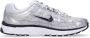 Nike P-6000 White Metallic Silver Pure Platinum Black- Dames White Metallic Silver Pure Platinum Black - Thumbnail 2