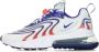 Nike Air Max 270 React Heren Schoenen Grey Textil Synthetisch Foot Locker - Thumbnail 1