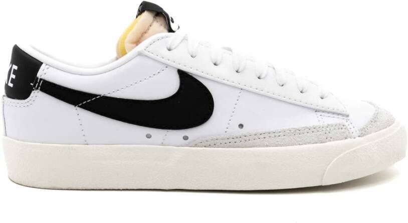 Nike Blazer Low Dames Schoenen White Leer Foot Locker