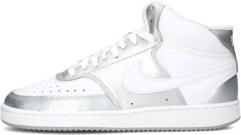 Nike Retro Stijl Mid Basketbalsneaker White Dames