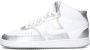 Nike Retro Stijl Mid Basketbalsneaker White Dames - Thumbnail 1