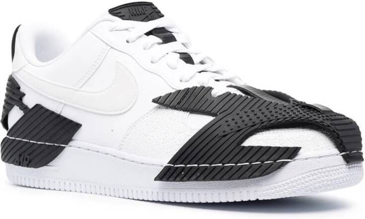 Nike Witte Leren Sneakers met Dstrkt Design White Dames