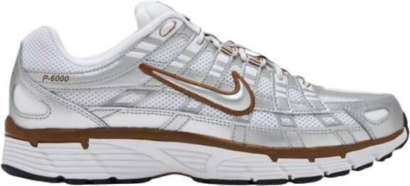 Nike Lage Sneakers P-6000 White Light British Tan (Women's)