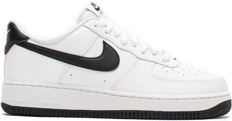 Nike Air Force Heren Schoenen Wit Maat: 47.5 Leer Foot Locker