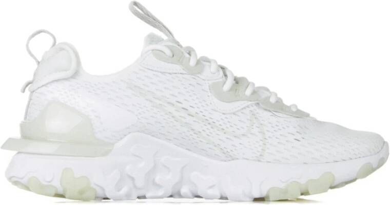 Nike React Vision White Lt Smoke Grey White Lt Smoke Grey Schoenmaat 42 1 2 Sneakers CD4373 101 - Foto 3