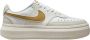 Nike Witte sportiee leren sneakers oor dames White Dames - Thumbnail 2