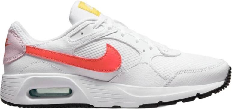 Nike Witte Sportieve Textiel Sneakers Vrouwen White Dames