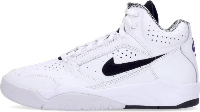 Nike Wit Zwart Mid Sneakers White Heren