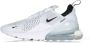 Nike Air Max 270 Running Schoenen white black white maat: 46 beschikbare maaten:42 43 44.5 45 46 40.5 45.5 39 - Thumbnail 3