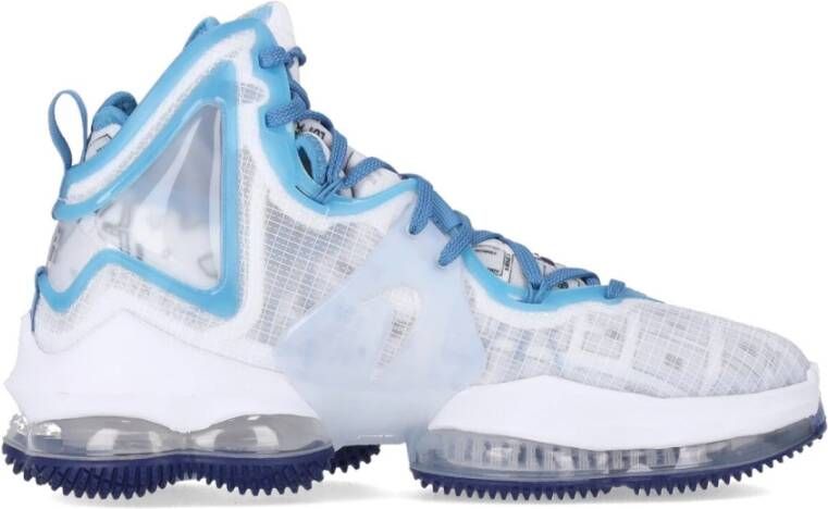 Nike Lebron 19 White Dutch Blue Blue Void Schoenmaat 41 Basketball Performance Mid DC9338 100