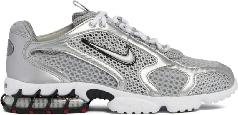 Nike Zilveren Sneakers Mesh Paneling Lichtgewicht - Foto 2