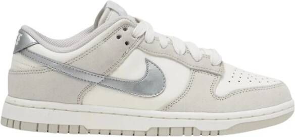 Nike Lage Sneakers Dunk Low Silver Swoosh