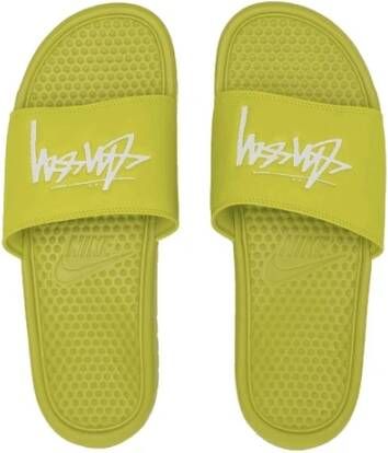 Nike Zomer Stap Slide Yellow Dames