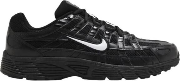 Nike Lage Sneakers P-6000 Black White
