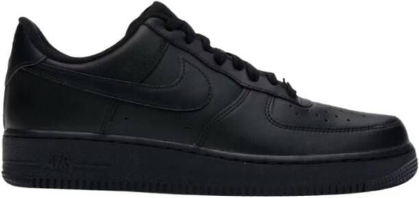 Nike Lage Sneakers Air Force 1 Low '07 Black