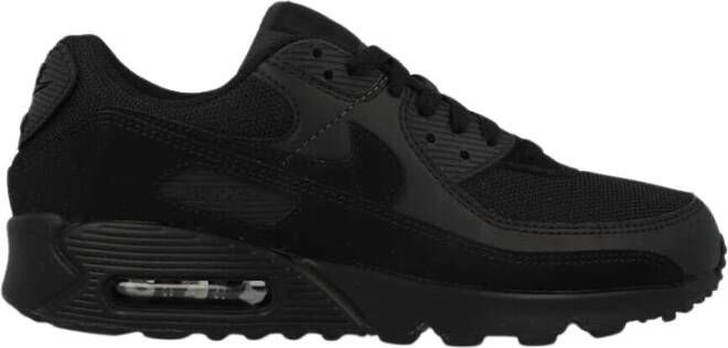 Nike Zwarte Air Max 90 Sneakers Black Heren