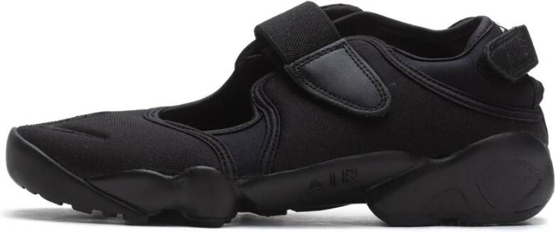 Nike Zwarte Air Rift Sneakers Lichtgewicht Comfort