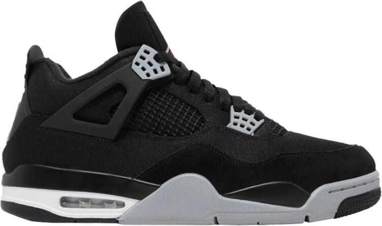 Nike Lage Sneakers Air Jordan 4 Retro SE Black Canvas