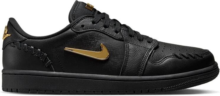 Nike Sneakers Jordan 1 Low Method of Make Black Metallic Gold ( 's)