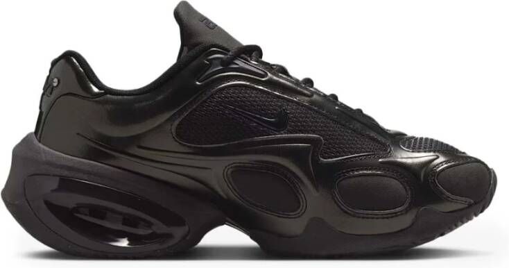 Nike Zwarte Muse Sneakers Metallic Zilver Logo
