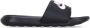 Nike Zwarte Slide Pantoffels met Arctic Pink Detail Black Dames - Thumbnail 1