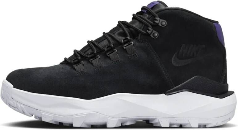 Nike Waterdichte Sneakers Zwart Wit-Court Paars