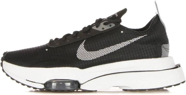 Nike Zwarte Witte Grijze Lage Sneaker Black Heren