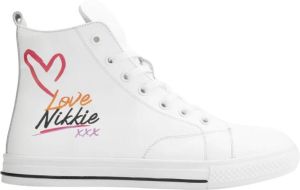 Nikkie Ada Sneakers Star 9-103 2204 Wit Dames