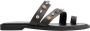 Nikkie Boho Slide Sandalen Zwart - Thumbnail 1