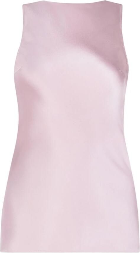 Nina Ricci Mouwtjesloze haltertop met gedrapeerd detail