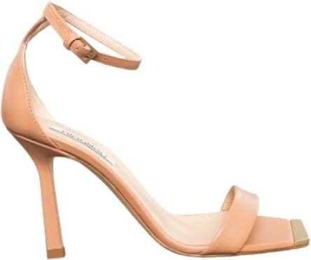 Ninalilou Lederen sandaal Beige Dames