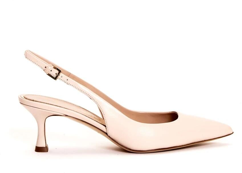 Ninalilou Beige Slingback Pumps