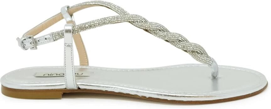 Ninalilou Platte Sandalen