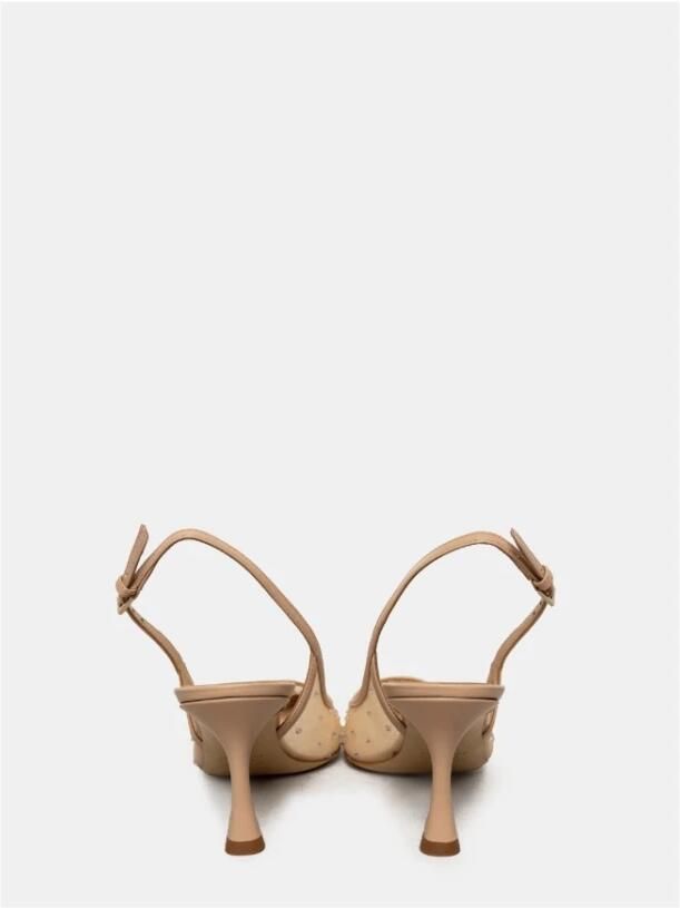 Ninalilou Sierlijke Slingback Sandaal Nude - Foto 2