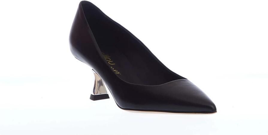 Ninalilou Zwarte Leren Pumps voor Vrouwen - Foto 2