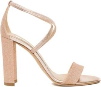 Ninalilou Sandaal in micro glitter Roze Dames